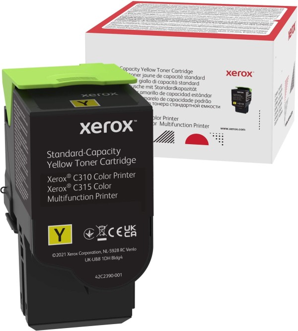 Картридж Xerox 006R04359 оригинальный для Xerox C310/ C315, жёлтый, 2000 стр.