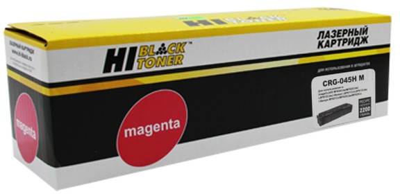Картридж Hi-Black (HB-№045H M) для Canon LBP-611/ 613/ MF631/ 633/ 635, M, 2,2K
