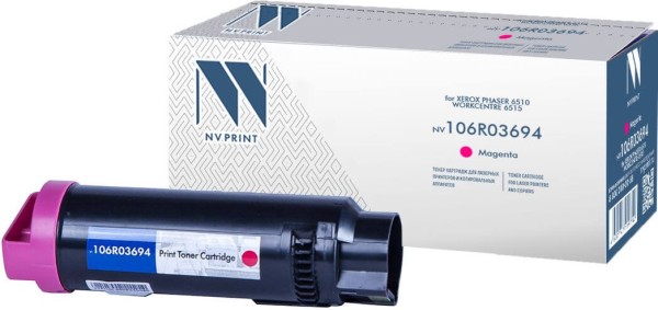 Картридж NVP совместимый NV-106R03694 Magenta для Xerox Phaser 6510/WorkCentre 6515 (4300k)