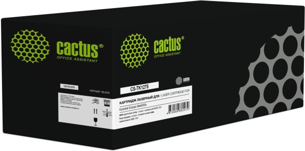 Картридж Cactus TK-1275 (CS-TK1275) Asia для Kyocera ECOSYS MA4000x, 10000 стр.