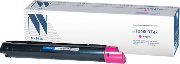Картридж NV Print 106R03747 Magenta для принтеров Xerox VersaLink C7020/ C7025/ C7030, 16500 страниц