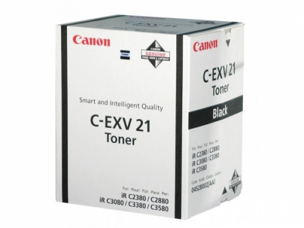 Canon C-EXV21Bk 0452B002 Тонер для IR C2380 / C2880 / C3080 / C3380 / C3580, Черный, 26000 стр.