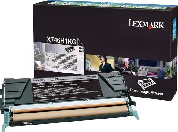 Картридж Lexmark X746H1KG оригинальный для Lexmark X746/ X748, Return Program, black, 12000 стр.