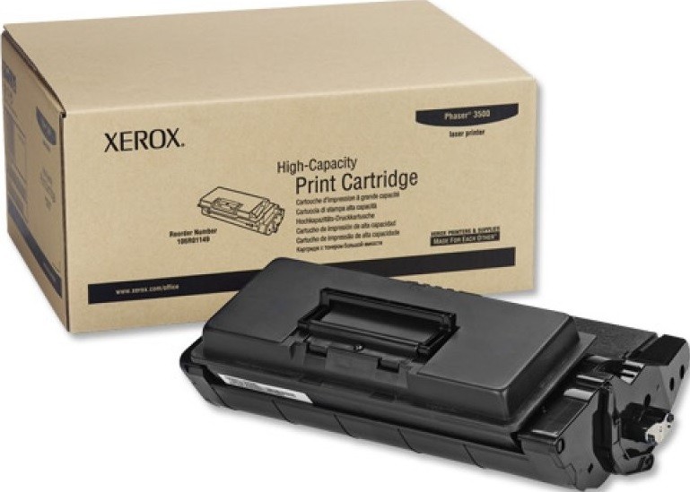 Картридж Xerox 106R01149 оригинальный для Xerox Phaser 3500, black, увеличенный, (12000 страниц)