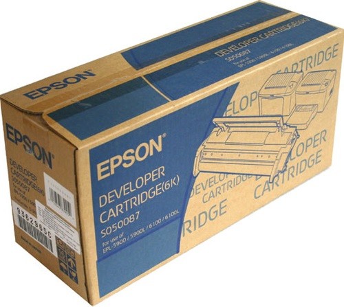 Картридж Epson C13S050087 оригинальный для принтера Epson EPL-5900/6100, 6к