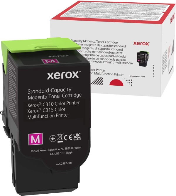 Картридж Xerox 006R04358 оригинальный для Xerox C310/ C315, пурпурный, 2000 стр.