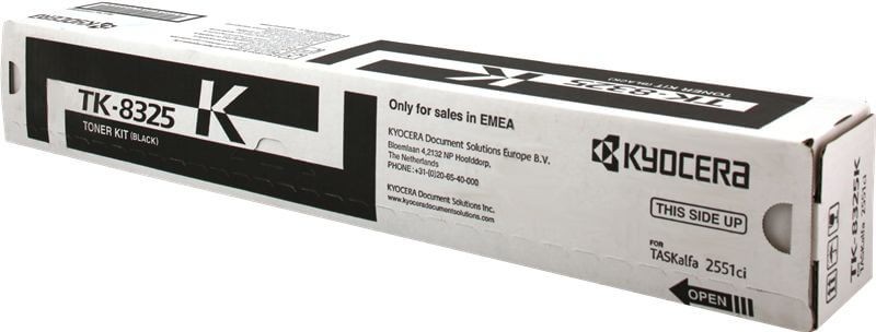 Картридж Kyocera TK-8325K (1T02NP0NL0) оригинальный для принтера Kyocera TASKalfa 2551ci, black (18000 стр.)