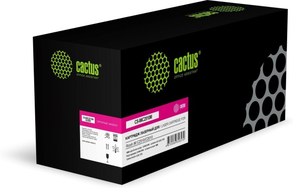 Картридж Cactus 842563 (CS-IMC2510M) Magenta (с чипом) для Ricoh IM C2510/ C2010, пурпурный, 18000 стр.