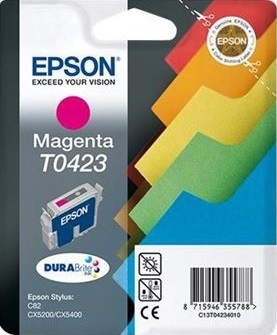 Картридж Epson C13T04234010 T0423 (ST C82/CX5200/CX5400) пурпурный