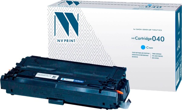 Картридж NV Print 040 Cyan для Canon i-SENSYS LBP 710Cx/ 712Cx, 5400 страниц