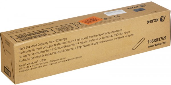 Картридж Xerox 106R03769 оригинальный для Xerox VersaLink C7000, black, (5 300 страниц)
