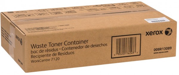 Бункер отработанного тонера Xerox 008R13089 оригинальный для Xerox WorkCentre 7120/ 7125/ 7220/ 7225 (33 000 страниц)