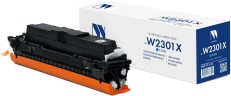 Картридж NV Print W2301X (NV-W2301XC) Cyan для HP Color LaserJet Pro 4203/ MFP 4303, голубой, увеличенный, 5500 стр.