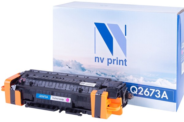 Картридж NV Print Q2673A Magenta для принтеров HP LJ Color 3500/ 3550/ 3700 (4000k)