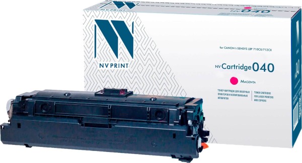 Картридж NV Print 040 Magenta для Canon i-SENSYS LBP 710Cx/ 712Cx, 5400 страниц