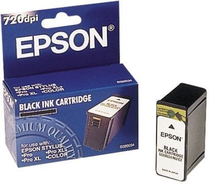 Картридж Epson C13S020034 (S020034) черный 37ml 650 копий в технологической упаковке