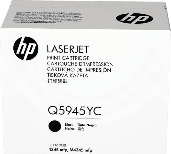 Q5945YC (45A) оригинальный картридж в корпоративной упаковке  HP для принтера HP LaserJet 4345mpf/ 4345s/ 4345x/ 4345xs/ 4345xm/ 4345dtn/ 4345dtnsl/ 4345dtnxm black, 23500 страниц, (контрактная коробка)