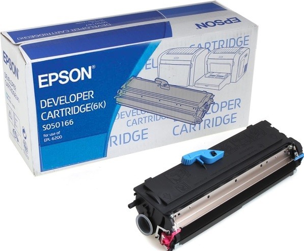 C13S050166 оригинальный картридж Epson для принтера Epson EPL-6200, 6к 