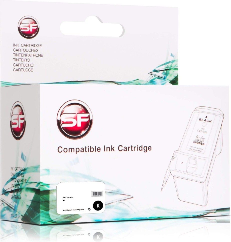 Картридж Superfine PG-445XL (SF-PG445XL) для Canon Pixma MG2440/ MG2540/ MG2940/ MG3040, чёрный (black), 15мл 