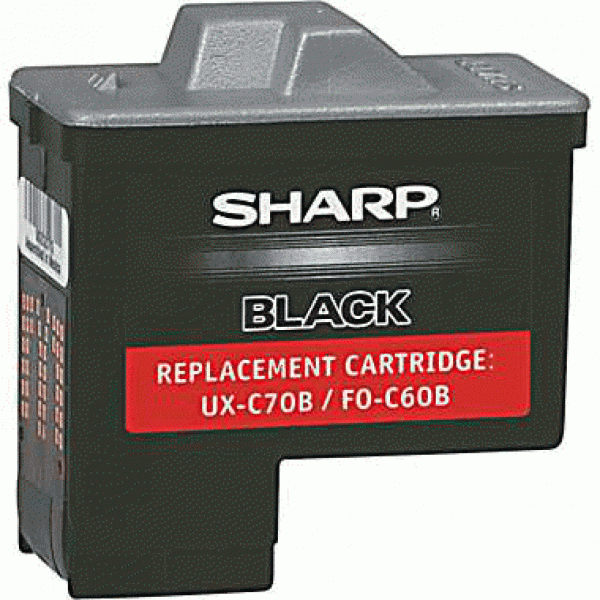 Картридж Sharp (UXB-700H/UXB-700H) оригинальный для Sharp UХ-C70B, чёрный, 600 стр.
