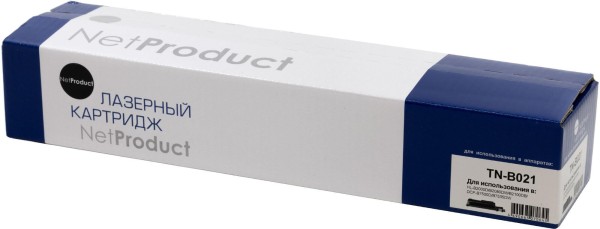 Тонер-картридж NetProduct TN-B021 (N-TN-B021) для Brother HL-B2000D/ DCP-B7500D/ MFC-B7717DW, 2,6 K