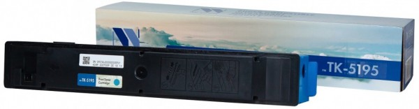 Картридж NV Print TK-5195 Голубой для принтеров Kyocera 306ci, 7000 страниц
