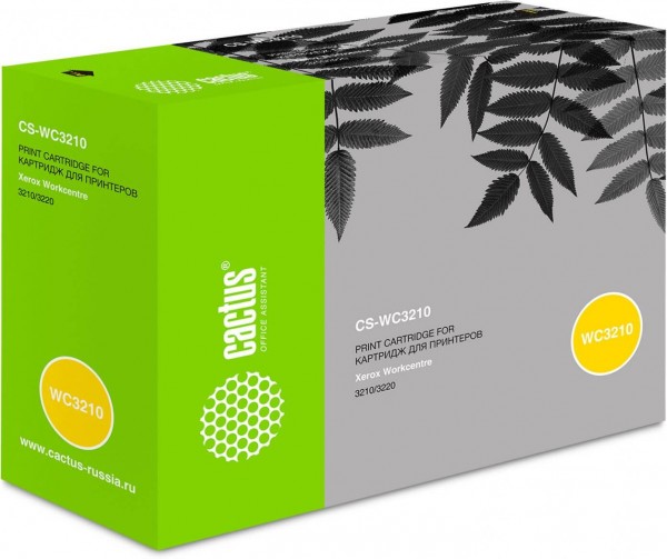 106R01487 Картридж Cactus CS-WC3210X для принтеров Xerox WorkCentre 3210/3220 черный (4 100 стр.)