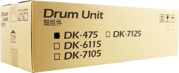 Фотобарабан Kyocera DK-475 (302K393030/ 302K393031/ 302K393032/ 302K393033) оригинальный для Kyocera FS-6025/ FS-6030/ FS-6525/ FS-6530MFP, 300 000 стр.
