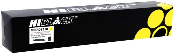 Картридж Hi-Black 006R01518 (HB-006R01518) Yellow для Xerox WorkCentre 7525/ 7530/ 7535/ 7545/ 7556/ 7830/ 7835, жёлтый, 15000 стр.