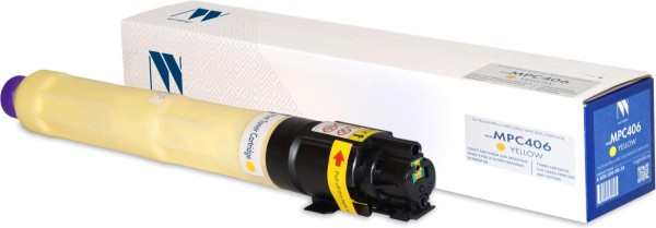 Картридж NV Print MP C406 842098 (NV-MPC406Y) Yellow для Ricoh MPC306/ MPC307/ MPC406, желтый, 6000 стр.