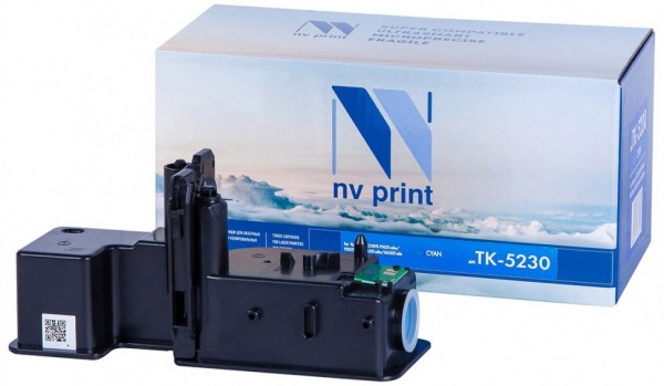 Картридж NVP совместимый Kyocera TK-5230 Cyan для ECOSYS P5021cdw/P5021cdn/M5521cdw/M5521cdn (2200k)