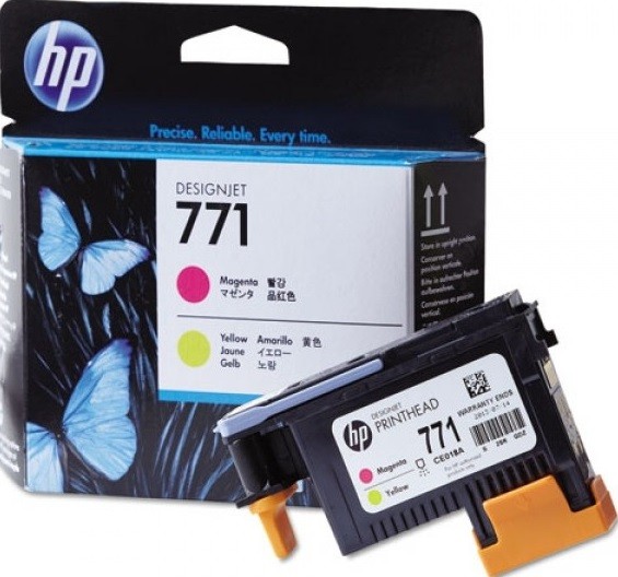 Печатающая головка HP DesignJet Z6200 Magenta and Yellow (CE018A) №771
