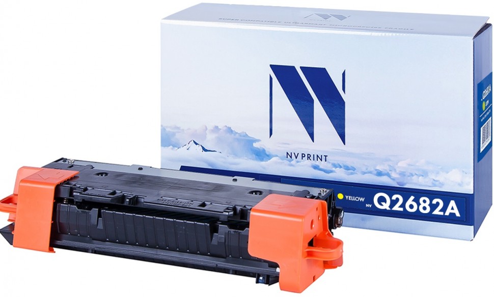 Картридж NV Print Q2682A Yellow для принтеров HP LJ Color 3700 (6000k)