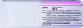 Epson C13T591600 оригинальный картридж (T5916 Vivid Light Magenta) для принтера Epson Stylus Pro 11880, светло-пурпурный