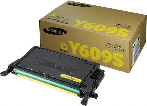 Картридж Samsung CLT-Y609S (SU563A) оригинальный для принтера Samsung CLP-770/ CLP-775, желтый, (5000 стр.)