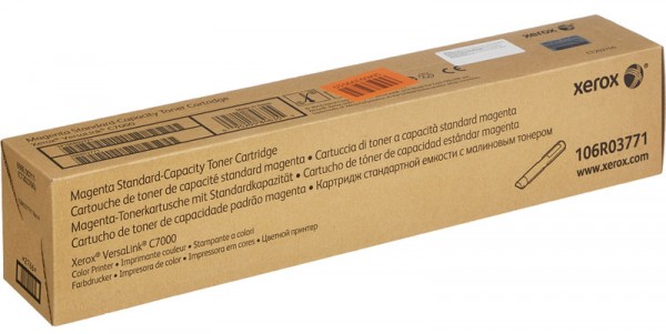 Картридж Xerox 106R03771 оригинальный для Xerox VersaLink C7000, magenta, (3 300 страниц)