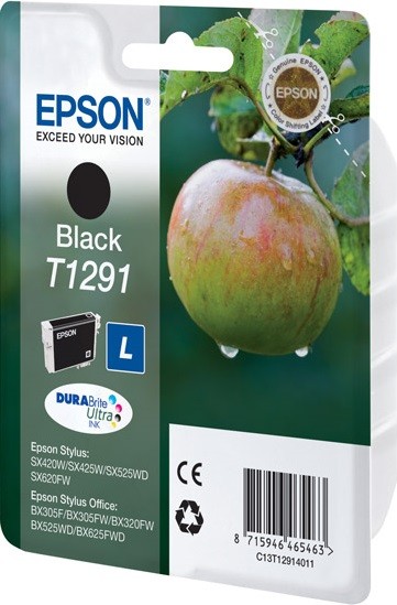 C13T12914011 / C13T12914012 Картридж Epson для SX420W, SX425W, SX525WD, SX620FW, BX305F, BX305FW, BX320FW, BX525WD, BX625FWD, черный (cons ink)