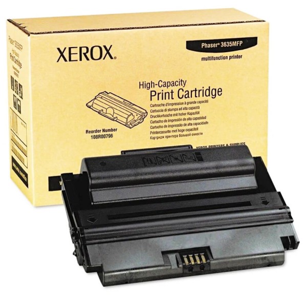 Картридж Xerox 108R00796 оригинальный для Xerox Phaser 3635MFP, black, увеличенный (10000 страниц)