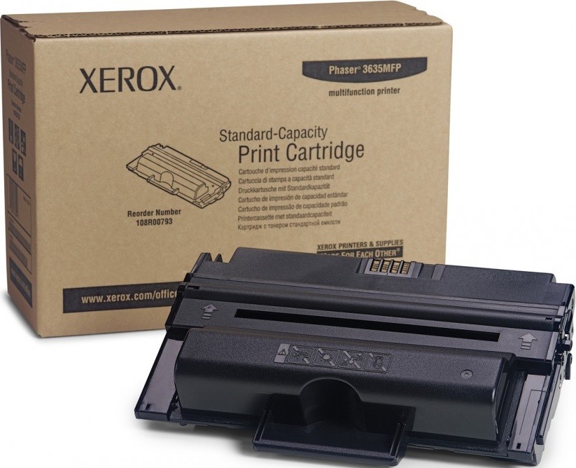 Картридж Xerox 108R00796 для Xerox Phaser print-cart 3635MFP black оригинальный увеличенный (10000 страниц)