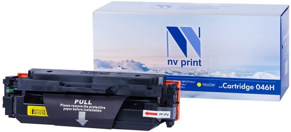 Картридж NVP совместимый NV-046H Yellow для Canon i-SENSYS LBP653Cdw/ LBP654Cx/ MF732Cdw/ MF734Cdw/ MF735Cx (5000k)