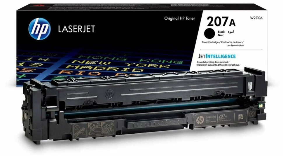 Картридж HP W2210A (207A) Black оригинальный для HP Color LaserJet Pro M255/ MFP M282/ M283, чёрный, 1350 страниц