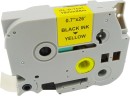 Картридж Cactus TZe-641 (CS-TZ641) для Brother P-touch 1010/ 1280/ 1280VP/ 2700VP, чёрный на жёлтом, 18мм х 8м