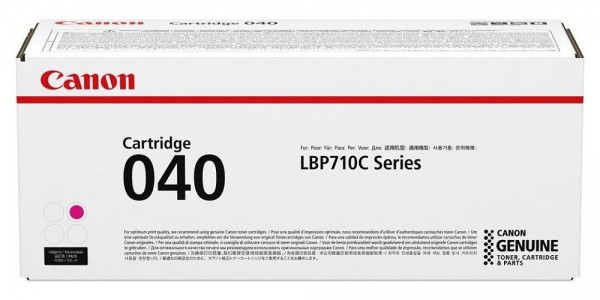 Картридж Canon 040M (0456C001) оригинальный для Canon LBP710Cx/ 712Cx magenta, 5400 страниц