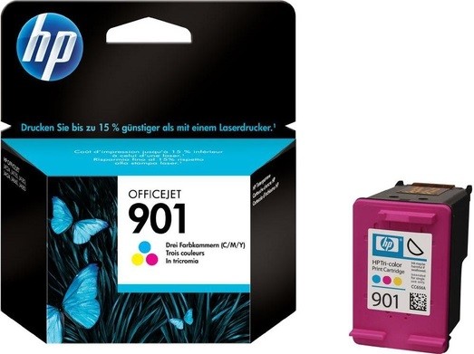 Картридж HP Officejet J4524/J4540 (CC656AE) цветной №901