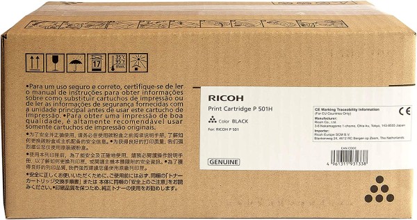 Картридж Ricoh Type P 501H (418447/418446/419084) оригинальный для Ricoh P 501/ P 502, чёрный, 14000 стр.