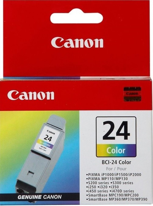Картридж CANON BCI-24 6882A002 (S200/S300) (1шт) цв