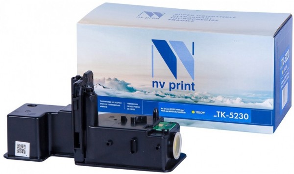 Картридж NVP совместимый Kyocera TK-5230 Yellow для ECOSYS P5021cdw/P5021cdn/M5521cdw/M5521cdn (2200k)
