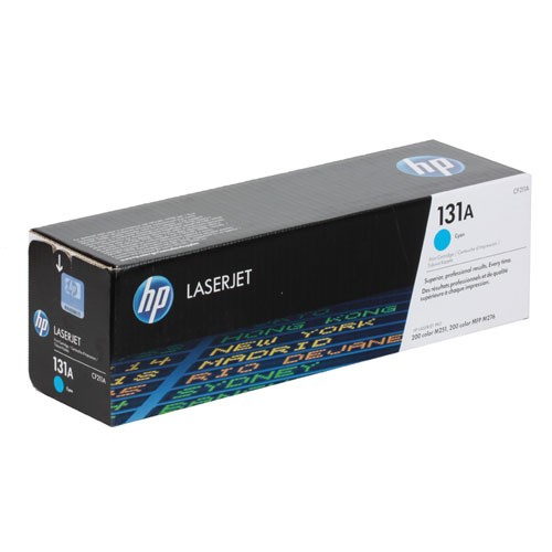 Картридж HP CF211A (131A) оригинальный для принтера HP Color LaserJet Pro 200 M251/ MFP M276 cyan, 1800 страниц