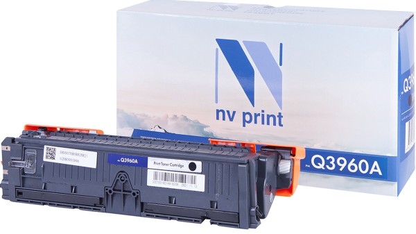 Картридж NV Print Q3960A Black для принтеров HP LJ Color 2550/ 2820/ 2840 (5000k)