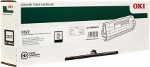 Картридж OKI (44844628/44844616) оригинальный для принтера OKI C822, чёрный, 7000 стр.